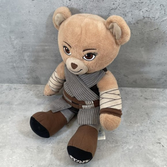 Build A Bear Star Wars Rey Bear Disney Star Wars Force‎ Awakens 2017 Plush BAB - Picture 1 of 7